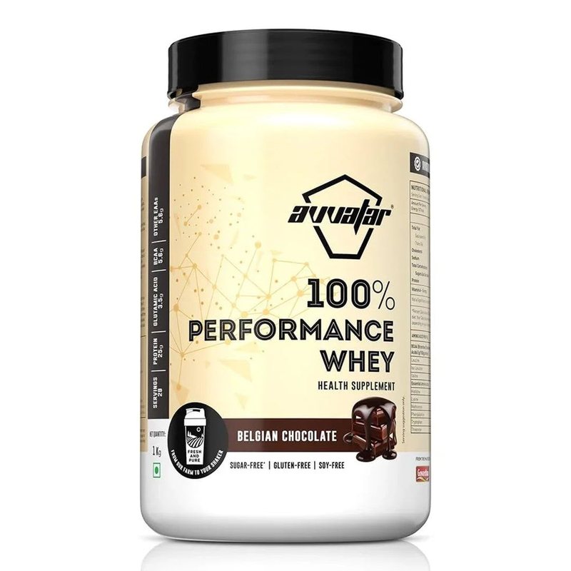 Avvatar 100% Performance Whey, Belgian Chocolate