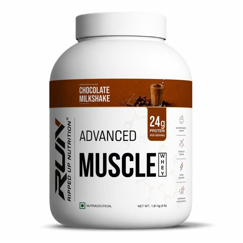 Ripped Up Nutrition Advanced Muscle Whey, Chocolate Milkshake